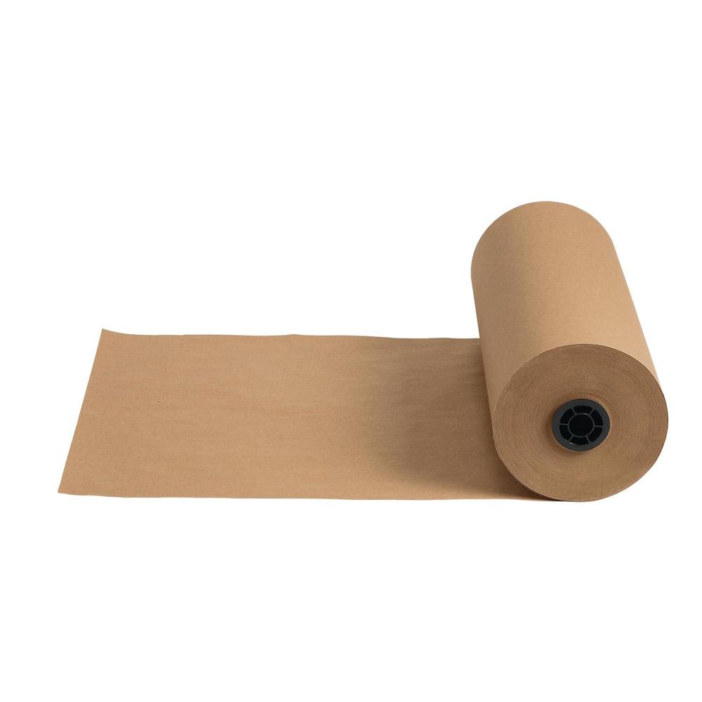 imageColorations 18quot Tan 40 lb Butcher Paper Roll Item  18TAN