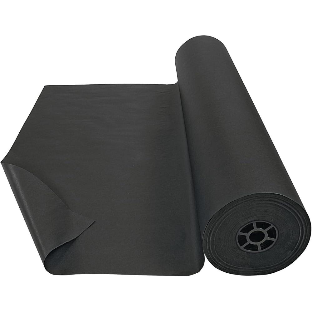 imageColorations Dual Surface Paper Roll Bright Green 36quot x 1000 Textured Paper Classroom Craft ampamp Art Supplies Bulletin Board Gift Wrapping Chalkboard WallpaperBlack