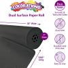 Colorations Dual Surface Paper Roll, Bright Green, 36″ x 1000′, Textured Paper, Classroom Craft & Art Supplies, Bulletin Board, Gift Wrapping, Chalkboard Wallpaper(Black)