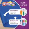 Colorations Dual Surface Paper Roll, Bright Green, 36″ x 1000′, Textured Paper, Classroom Craft & Art Supplies, Bulletin Board, Gift Wrapping, Chalkboard Wallpaper(Royal Blue)