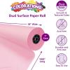 Colorations Dual Surface Paper Roll, Bright Green, 36″ x 1000′, Textured Paper, Classroom Craft & Art Supplies, Bulletin Board, Gift Wrapping, Chalkboard Wallpaper(Pink)