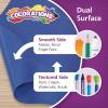 Colorations Dual Surface Paper Roll, Bright Green, 36″ x 1000′, Textured Paper, Classroom Craft & Art Supplies, Bulletin Board, Gift Wrapping, Chalkboard Wallpaper(Dark Blue)