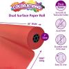 Colorations Dual Surface Paper Roll, Bright Green, 36″ x 1000′, Textured Paper, Classroom Craft & Art Supplies, Bulletin Board, Gift Wrapping, Chalkboard Wallpaper(Scarlet Red)