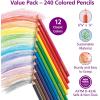 Colorations STUBPEN Stubby Chubby Colored Pencils for Kids – Set of 48(Classic)