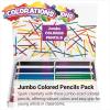 Colorations STUBPEN Stubby Chubby Colored Pencils for Kids – Set of 48(Jumbo – 12 Colors)