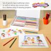 Colorations STUBPEN Stubby Chubby Colored Pencils for Kids – Set of 48(Regular – 20 Colors)