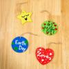Ceramic Flowerpots, Set of 12, Kids Crafts, Crafts for Children, Flowers & Herb Garden for Kids, Ideal Mothers Day or Fathers Day Gift, Birthday or Holiday, Personalize & Individually Decorate(Ornaments)