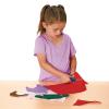 Colorations 100% Polyester Felt Sheets 6″ x 9″, 10 colors, 1mm Thick, 100 Sheet Pack for Sewing and DIY Arts & Crafts Projects (Item #EZFELT),orange