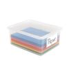Colorations 9″ x 12″ Mediumweight Rainbow Color Construction Paper Pack – 400 Sheets with Storage Bin, Arts and Crafts, School Supplies, Drawing, Coloring, Painting, 3D Art Paper