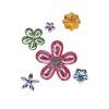 Colorations BLOSSOM Sparkling Flower Jewels (Pack of 300)