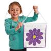 Colorations® Blank Hanging Banners, Set of 12, Ready to Decorate Banner, Create Your Own Unique Design, Ribbon & Wood Dowel to Hang Inlcuded, 10″ x 12″, Fun Craft for Kids or Adults