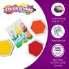 Colorations Classic Primary Colors Jumbo Washable Stamp Pads Washable Ink Pack of 6 (6″L x 7″W) – Classroom Stamping for Kids With Lid(Classic Colors)