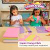 Colorations Construction Paper for Kids – 7 Bright Colors – 600 Bulk Sheets of 9″X12″ – Assorted Pack of Heavy-Duty Craft Paper, Bulk School Supplies(1)