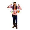 Colorations DIY Make Your Own Dream Catcher Arts and Crafts Kit Includes Rings, Beads, Feathers, Yarn Instructions