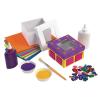 Colorations® Decorate Your Box with A Winow, Set of 12, Craft for Kids and Fun Home Activities, Trinket Box, Create Unique & Personal Designs, Fun Kids Craft Project, Craft Project for Boys & Girls