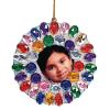 Colorations® Decorate Your Own Wood Photo Frame Ornaments, Set of 12, Wooden Unfinished Picture Frames, Create Unique & Personal Designs, Fun Kids Craft Project, Craft Project for Boys & Girls