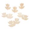 Colorations® Decorate Your Own Wooden Tulips, Set of 12, Unique and Personalize Each Design, Kids Craft, Ready to Decorate Crafts, Personalization, DYO, DIY, Kids Craft, Craft for Children