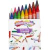 Colorations Extra Large Crayons, Great for Classroom, Easy for Little Hands to Use(Jumbo Crayons)