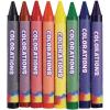 Colorations Extra Large Crayons, Great for Classroom, Easy for Little Hands to Use(Large Crayons)