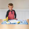 Colorations Flexible, Plastic Mats, Set of 6, Reusable, Sturdy, Durable, Washable, Multi-use, Art, Crafts, Painting, Coloring, Kids Activity, Kids Mats, Art Supplies, Classroom, Home, (Model: TIDY)