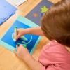 Colorations Garden Stencils, 12 Garden Designs, Made from Washable Plastic, 8 inches Each, Jumbo Size, Sturdy Stencils, Great for Creating Art, Kids Stencils, Stencils for Children(Outer Space 12PK)
