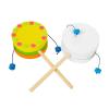 Colorations Kids Decorate Your Own Spin Drum Craft Kit – Set of 12 – Arts & Craft DIY