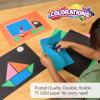 Colorations Lightweight Construction Paper, Value Pack, 10 Colors, 300 Sheets with Bonus Stencil, Everyday Use, Classroom Supplies, Daycare Supplies, Pre-School, at Home use(Blue  300 Sheets)