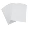 Colorations Lightweight Construction Paper, Value Pack, 10 Colors, 300 Sheets with Bonus Stencil, Everyday Use, Classroom Supplies, Daycare Supplies, Pre-School, at Home use(White  500 Sheets)