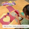 Colorations Lightweight Construction Paper, Value Pack, 10 Colors, 300 Sheets with Bonus Stencil, Everyday Use, Classroom Supplies, Daycare Supplies, Pre-School, at Home use(Red  300 Sheets)