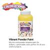 Colorations® Powder Tempera, White, 1 Pound, Powdered Tempera Paint is a value purchase, Dillute only what you need, Strong and Bright White Color, Non Toxic and Safe for Kids, Use for Arts & Crafts(Yellow)