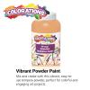 Colorations® Powder Tempera, White, 1 Pound, Powdered Tempera Paint is a value purchase, Dillute only what you need, Strong and Bright White Color, Non Toxic and Safe for Kids, Use for Arts & Crafts(Orange)