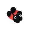 Colorations Red Pom Poms in Resealsble Bag for Crafts, Collages, Hobbies, and Sensory Learning – Pack of 100 in 3 Sizes(Black)