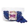 Colorations Red Pom Poms in Resealsble Bag for Crafts, Collages, Hobbies, and Sensory Learning – Pack of 100 in 3 Sizes(Blue)