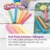 Colorations Sidewalk Chalk – 50pc 4” x 1” Washable, Bright Colored Chalk Set – Fun Kid Art Colors & Patterns – Draw on Classroom Chalkboard or Outdoor Playground – Jumbo Bulk(50 Pieces)