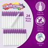 Colorations Tacky Glue Pens Classroom Supplies for Arts and Crafts Projects (Pack of 24), Quick Dry, Bulk Classroom Glue(24 Glue Pens)