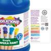 Colorations Tempera Paint, Gallon Size, Green, Non Toxic, Vibrant, Bold, Kids Paint, Craft, Hobby, Fun, Art Supplies (Item # GSTGR)(Orange)