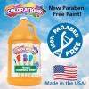 Colorations Tempera Paint, Gallon Size, Green, Non Toxic, Vibrant, Bold, Kids Paint, Craft, Hobby, Fun, Art Supplies (Item # GSTGR)(Turquoise)