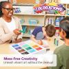 Colorations Tempera Paint Sticks, 144 Pcs, 12 Colors, Non-Toxic, Mess-Free Art Supplies for Kids, Bulk Set for the Classroom(Rainbow  144 PK)