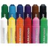 Colorations Tempera Paint Sticks, 144 Pcs, 12 Colors, Non-Toxic, Mess-Free Art Supplies for Kids, Bulk Set for the Classroom(Variety Set  24 PK)