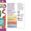 Colorations Washable Glitter Paint, Silver – 16 oz. (Item # CGPSI)(Magenta)