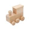 Colorations Wooden Cars, Set of 12, Moving Wheels That Roll, Ready to Paint Cars, DIY Wood Craft Kit, Decorate & Personalize, Craft Project, Wood Kids Craft(Trains)