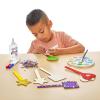 Colorations Wooden Cars, Set of 12, Moving Wheels That Roll, Ready to Paint Cars, DIY Wood Craft Kit, Decorate & Personalize, Craft Project, Wood Kids Craft(Craft Sticks)