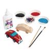 Colorations Wooden Cars, Set of 12, Moving Wheels That Roll, Ready to Paint Cars, DIY Wood Craft Kit, Decorate & Personalize, Craft Project, Wood Kids Craft(Cars)