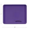 Colorations set of 12 Kids Activity Plastic Trays, Rainbow of Colors, Arts and Crafts Organizer Tray, Serving Tray, Great for Crafts, Beads, Water Beads, Paint, Toys, building blocks (Item # MTRAY)