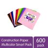Construction Paper Pack, 10 Assorted Colors, 12 inches x 18 inches, 300 sheets, heavyweight construction paper, crafts, art, kids art, painting, coloring, drawing, creating, arts and crafts(9″ x 12″  600 Sheets)