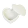 Ceramic Flowerpots, Set of 12, Kids Crafts, Crafts for Children, Flowers & Herb Garden for Kids, Ideal Mothers Day or Fathers Day Gift, Birthday or Holiday, Personalize & Individually Decorate(Heart Boxes)