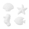 Ceramic Flowerpots, Set of 12, Kids Crafts, Crafts for Children, Flowers & Herb Garden for Kids, Ideal Mothers Day or Fathers Day Gift, Birthday or Holiday, Personalize & Individually Decorate(Sea Animals)