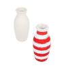 Ceramic Flowerpots, Set of 12, Kids Crafts, Crafts for Children, Flowers & Herb Garden for Kids, Ideal Mothers Day or Fathers Day Gift, Birthday or Holiday, Personalize & Individually Decorate(Vases)