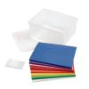 Colorations 9″ x 12″ Mediumweight Rainbow Color Construction Paper Pack – 400 Sheets with Storage Bin, Arts and Crafts, School Supplies, Drawing, Coloring, Painting, 3D Art Paper