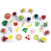 Colorations BUGST Easy-Grip Stampers, Bug Story (Pack of 12)(Fruit and Vegetables)